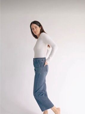 CJLA Hendrix Wide Leg Jeans in Medium Wash
